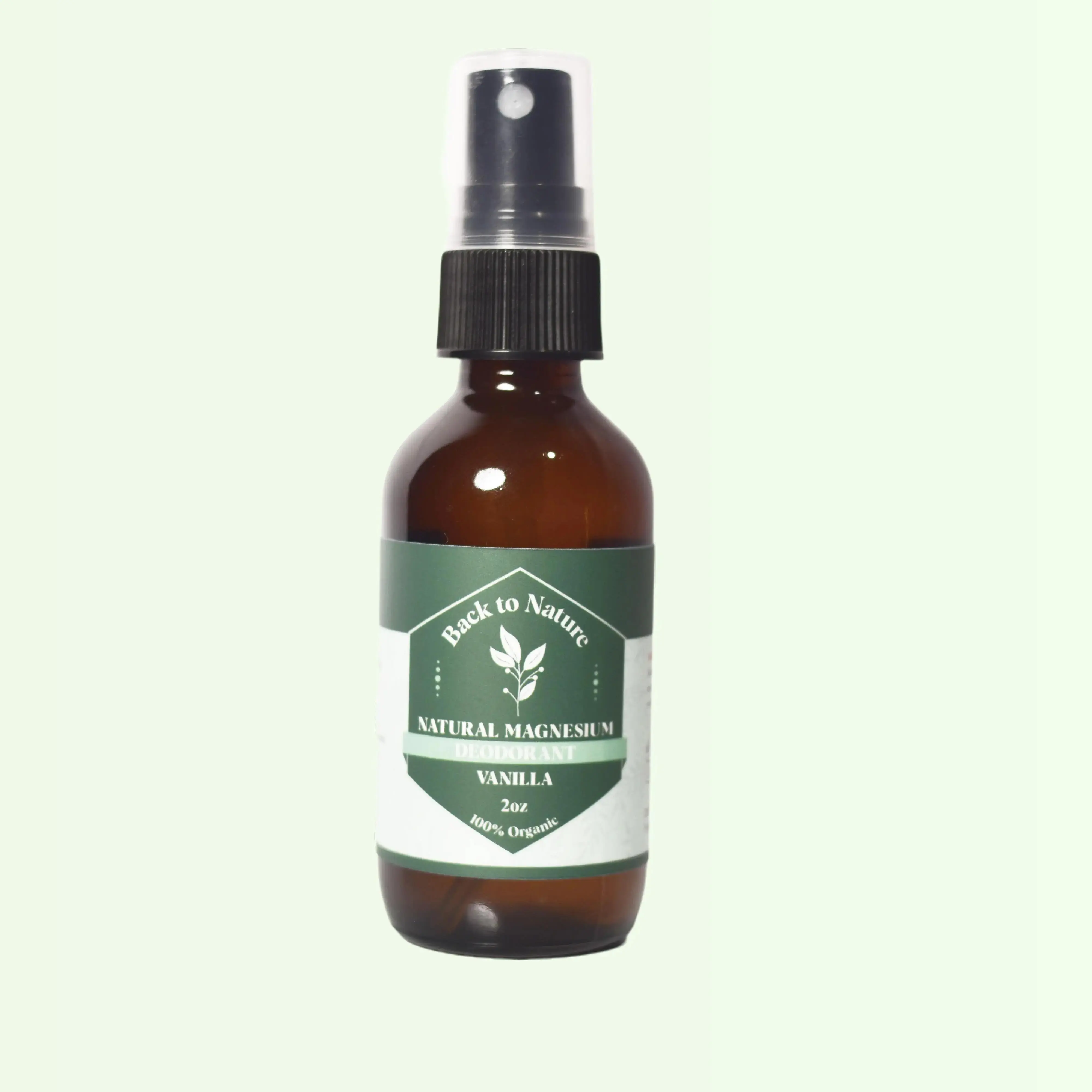 Back To Nature's 100% Organic All-Natural Deodorant (Vanilla)