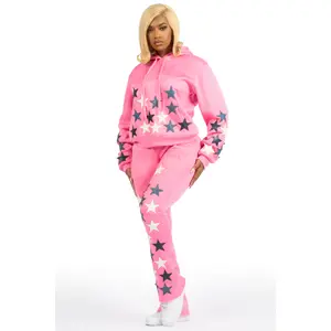 Starlena Pink Stacked Track Set