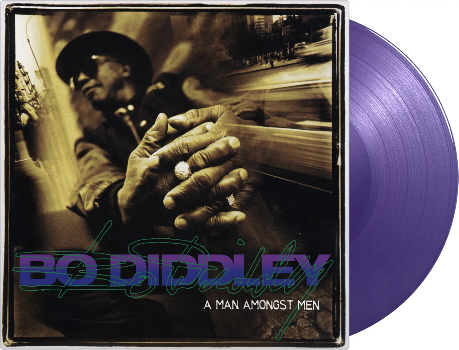 Bo Diddley - Man Amongst Men - Limited 180-Gram Purple Colored Vinyl  [VINYL RECORD - LP] Colored Vinyl, Ltd Ed, 180 Gram, Purple, Holland - Import