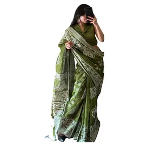 Cotton Saree Set