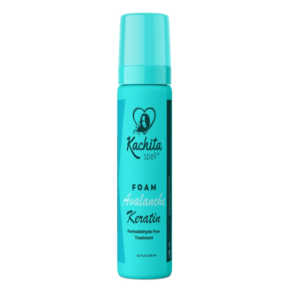 Kachita Spell Avalanche Foam Keratin Treatment for Straight Hair, Formaldehyde Free, Mousse for Type Hair Straightening Treatment