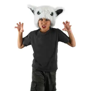 Plush Yeti Costume Hat