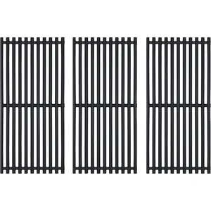 463242516 Grill Grates Replacement  for Charbroil Tru  3 Burner Gas Grill  463355220 463242515 463367016 Grates G474-0017-W2 G466-0025-W1A Char-Broil 17 inch Cast Iron Cooking Grids