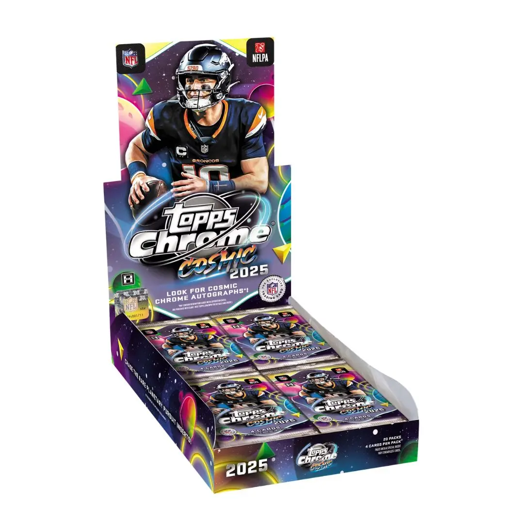 2025 NFL Topps Chrome Cosmic Football Hobby Box