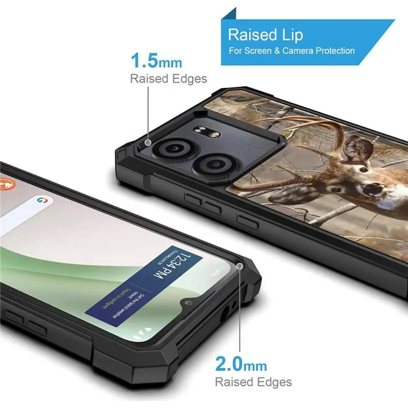 BLU View 5 Phone Case for BLU View 5 (B160V) with Built-in Screen Protector, Dual Layer Shockproof Full-Body Casing, Military-Grade Protection - TikTok Shop BLU View 5 Phone Case for BLU View 5 (B160V) with Built-in Screen Protector, Dual Layer Shockproof Full-Body Casing, Military-Grade Protection - TikTok Shop
