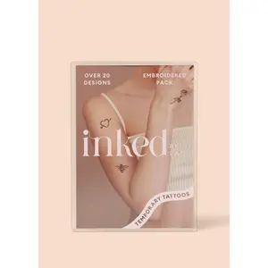 Embroidered Temporary Tattoos