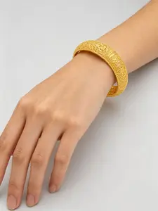 Large Size Women's Luxury High Quality Bracelet, Cuff Bracelet Type, Elegant Floral Leaf Pattern, Distinct Ethnic Pattern, All-Season Fashion Jewelry for Daily Use, All Seasons Use, Perfect for Parties