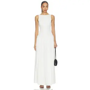 ALL THE WAYS Karoline Maxi Dress in White