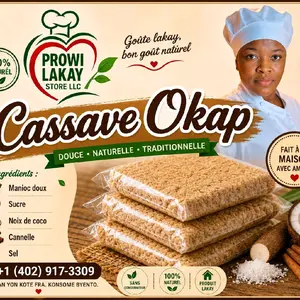 Cassave Dous Okap (3-Pack  ).
