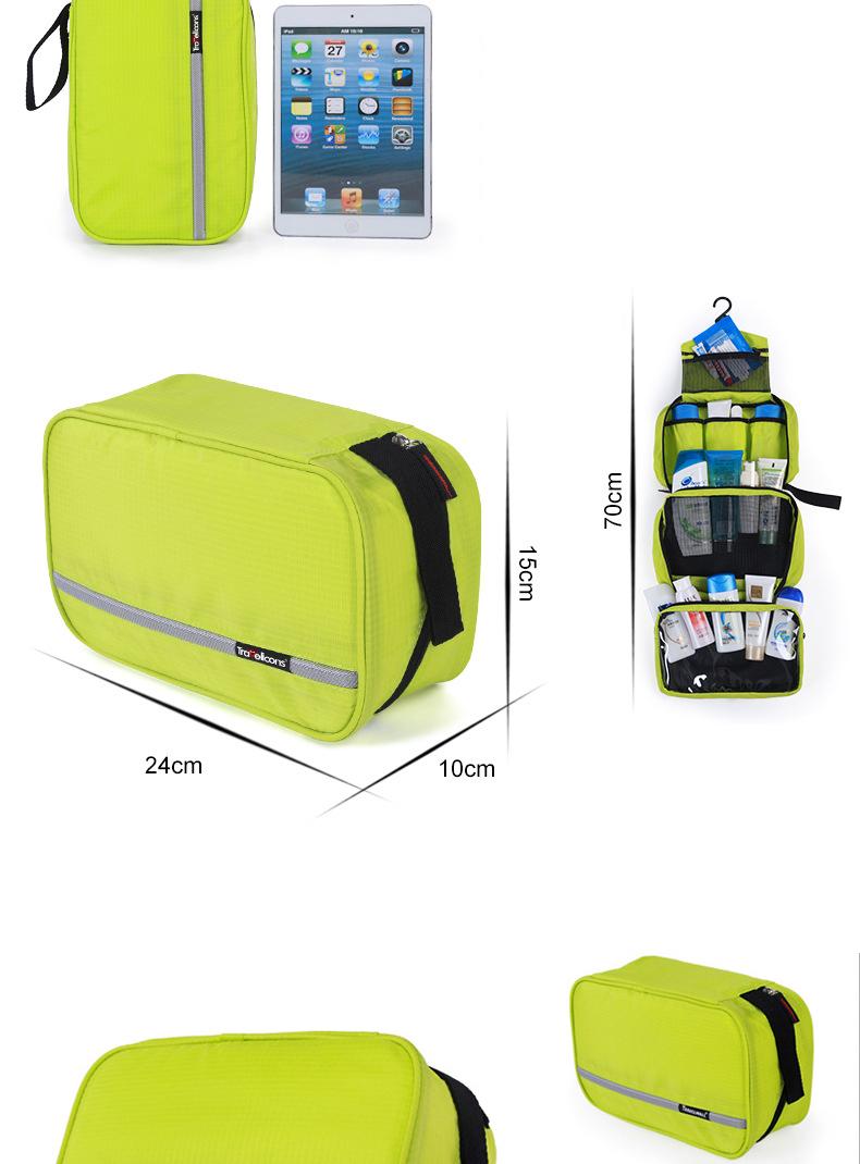 New Hanging Toiletry Bag Travel Toiletry Wash Organizer Kit for Men Women Cosmetics Make Up Sturdy Hanging Hook Shower Bags