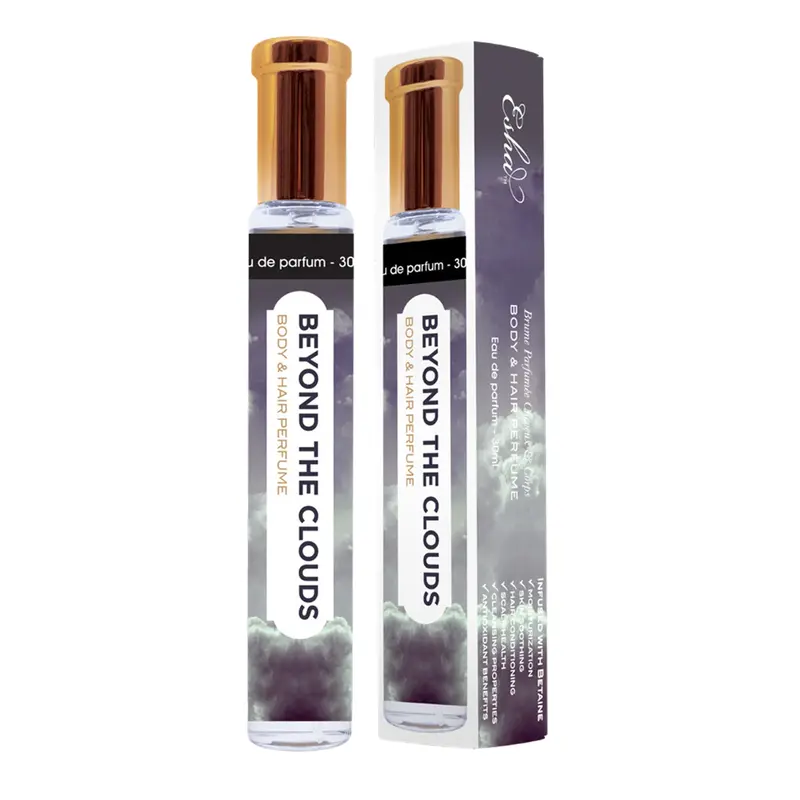 Esha Body & Hair Liquid Perfume Mist - Women's Fragrance for Body and Hair Care, 30ml Hydrating Mist with Refreshing Scent for Velvety-Smooth Skin