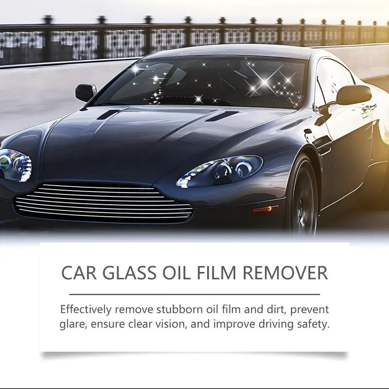 Windshield cleaner, glass polish, compound oil filmremoverscratch-free high-gloss glass cleaner Versatile Film Brush