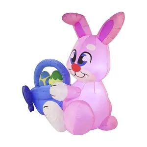 Joiedomi 6' Easter Bunny with Basket Inflatable