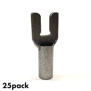 25 PK Concrete Low Profile Flat Bar Screed Rail Chairs for 3/8" x 1 1/2" Bar