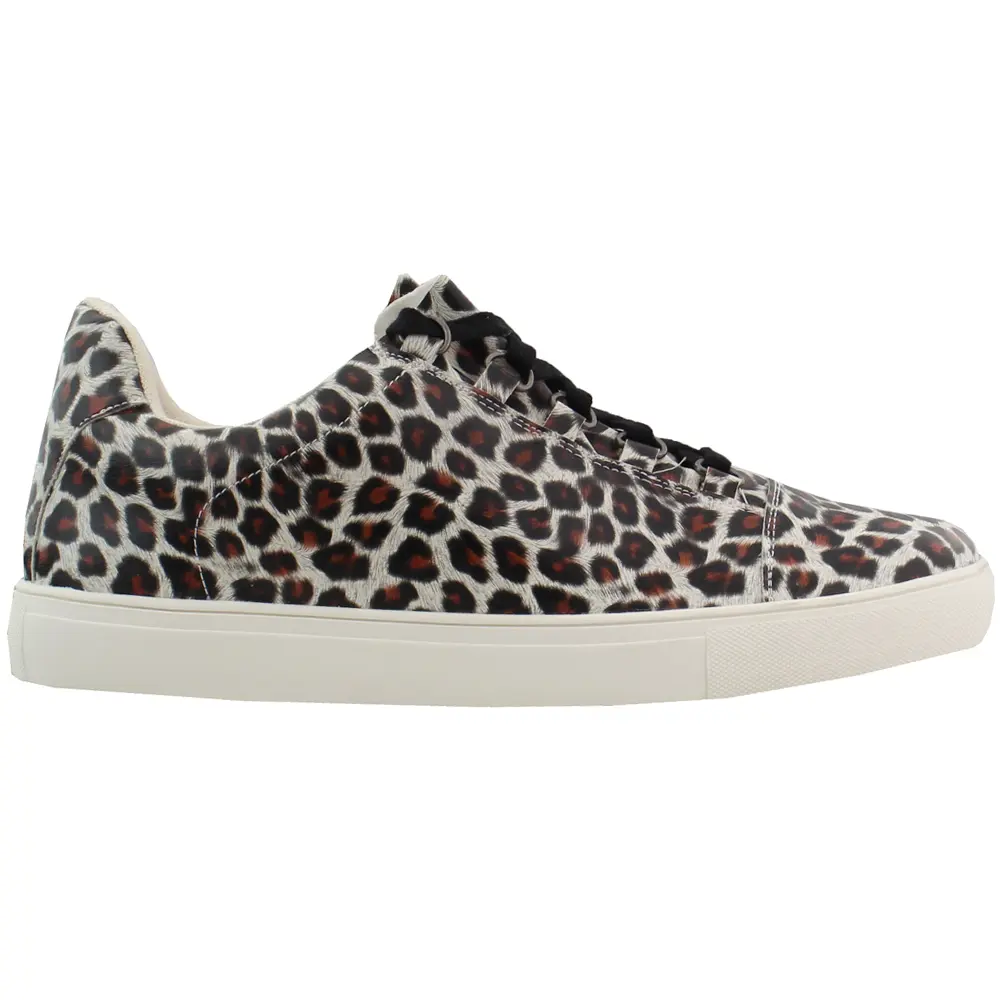 COCONUTS by Matisse Womens Relay Lace Up Sneakers Shoes Casual - Black, Off White