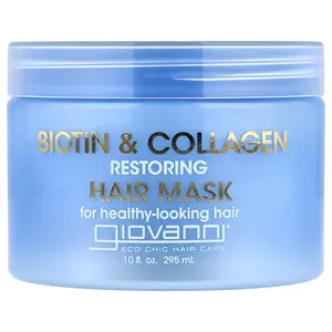 Giovanni Biotin & Collagen Restoring Hair Mask, 10 fl oz (295 ml)