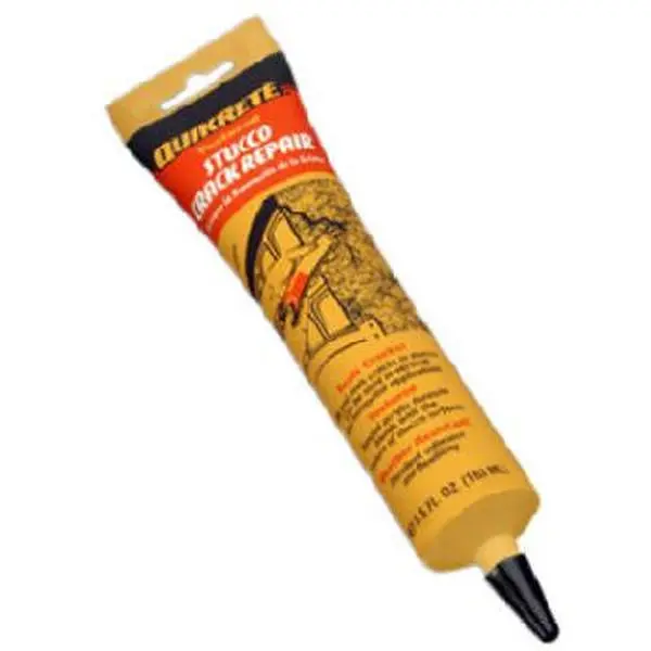 Quikrete Stucco Crack Repair Compound - 5.5 oz, Strong Adhesion, Seal Coating (Tools & Hardware, Specialty Power Tool Accessory)