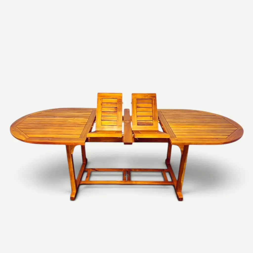 T003 - Acacia Oval Extension Table