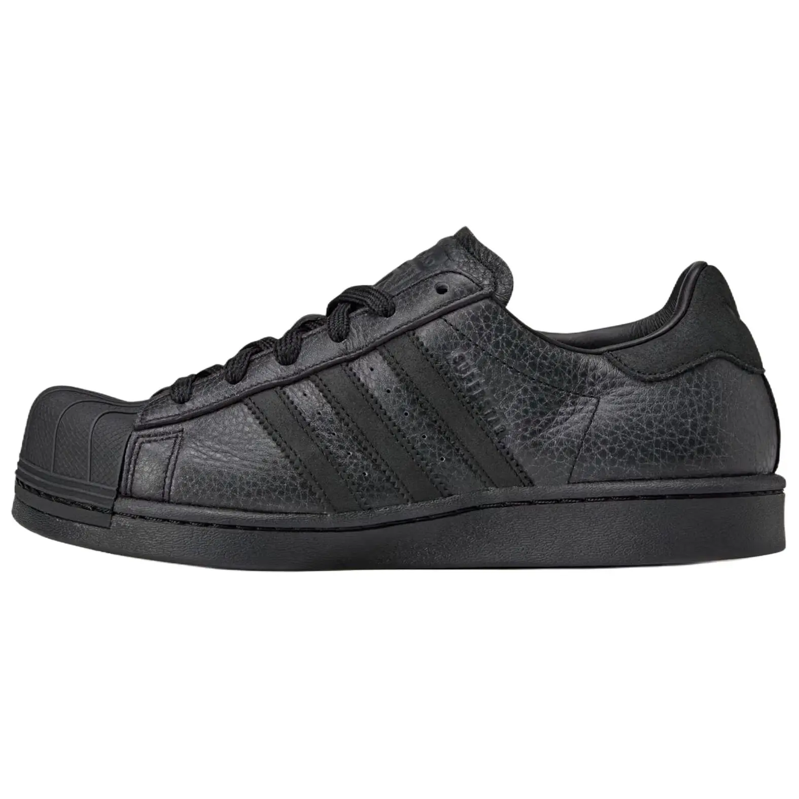 Adidas Superstar Avavav X Wmns Modified Originals Triple Black' Versatile Durable Non-slip Low Top Skate Shoes Unisex JI4585