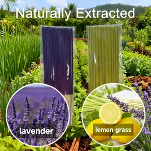 【 Hot selling 2-pack Set 】 Lavender+Lemongrass Thread Fragrance Set | Lavender's warm floral fragrance relaxes the evening atmosphere, while Lemongrass's fresh citrus notes awaken morning vitality. The dual fragrance type meets all day needs, with a safe