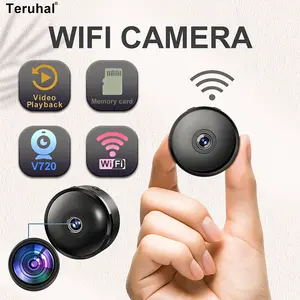 Surveillance Camera with Flexible Pan-Tilt Mount, Rotatable Camera, WiFi Remote Access, Includes 32GB TF Card Storage, Dual Mode Cloud Monitoring, Smart Security Cameras