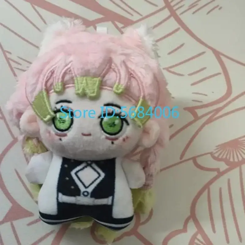 10cm Anime ‌Kanroji Mitsuri Plush Doll Kimetsu no Yaiba Cartoon Cosplay Stuffed Toy Birthday Gift