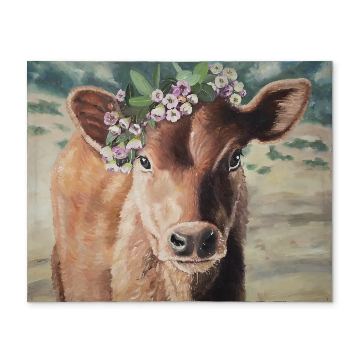 360 stand Rectangular 14x18" Cow Print Placemat & Coasters, Aesthetic Rustic Farm Animals Design, Cute Jersey Cow Kitchen Tableware for Home Decor (CPPM1418EGUANE), Coasters Home Decor, Coaster Set