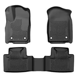 Fit for 2016-2023 Dodge Durango Cherokee TPE Floor Mats Liner 3D Molded All Weather G-PLUS