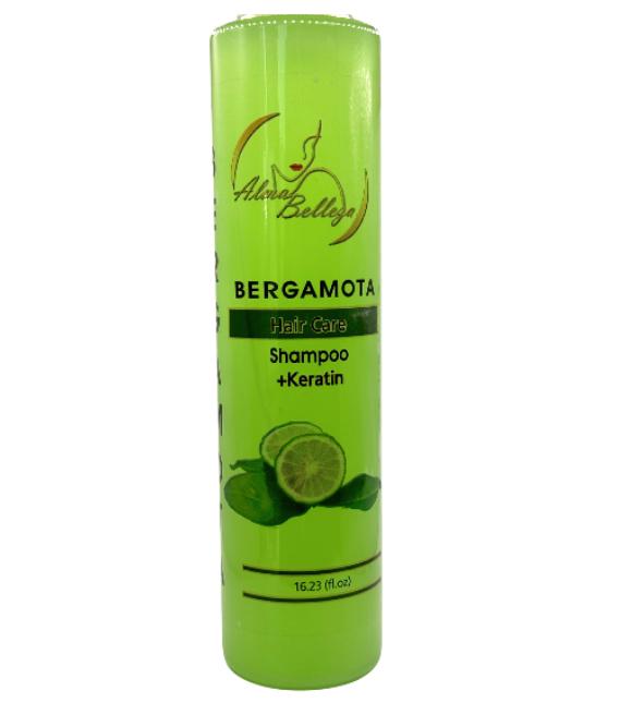 Alma Belleza Bergamot & Keratin Shampoo for Hair Growth