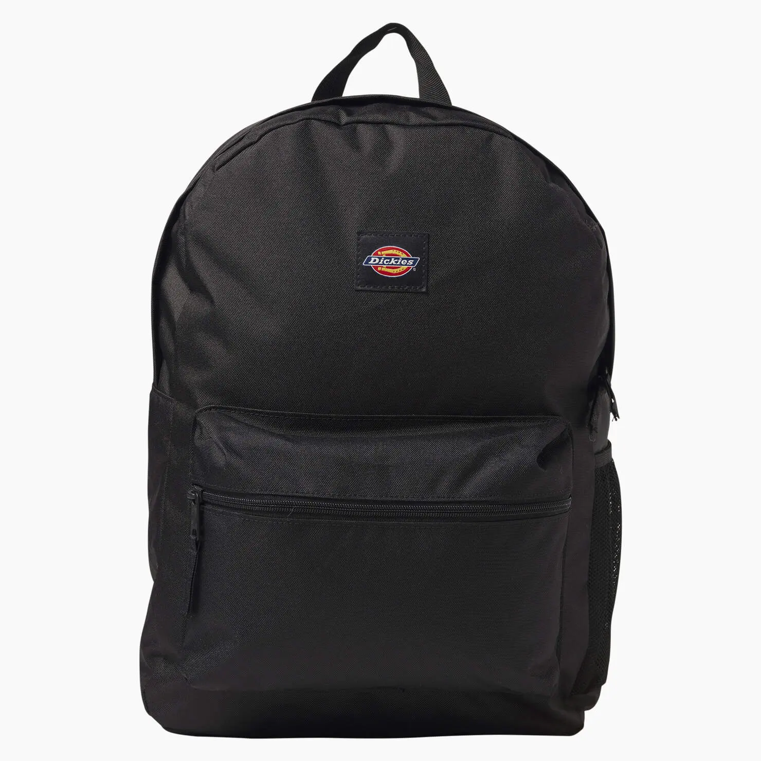 Dickies Essential Backpack DZ22ABK - Black with Logo Patch - Hand Wash Only summerwins