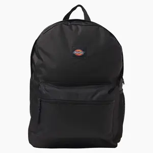 Dickies Essential Backpack DZ22ABK - Black with Logo Patch - Hand Wash Only Dickies Essential Backpack DZ22ABK - Black with Logo Patch - Hand Wash Only