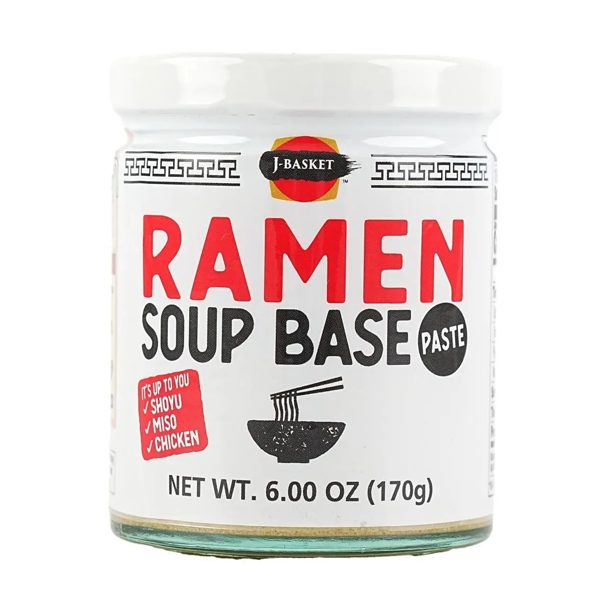 J-BASKET Japanese Ramen Soup Base 170g - Instant Flavor Booster, Just Add Water!