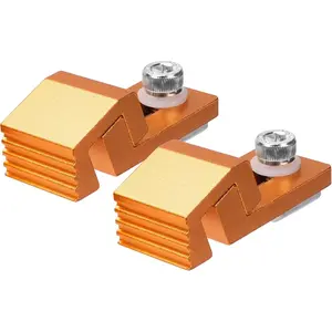 Tiger Claw Clamp, Low-Profile Side Hold-Down, Compatible with  3018 Pro Max / 3018 Pro Ultra, Fits T-Track and Perforated CNC Worktables for Secure Machining