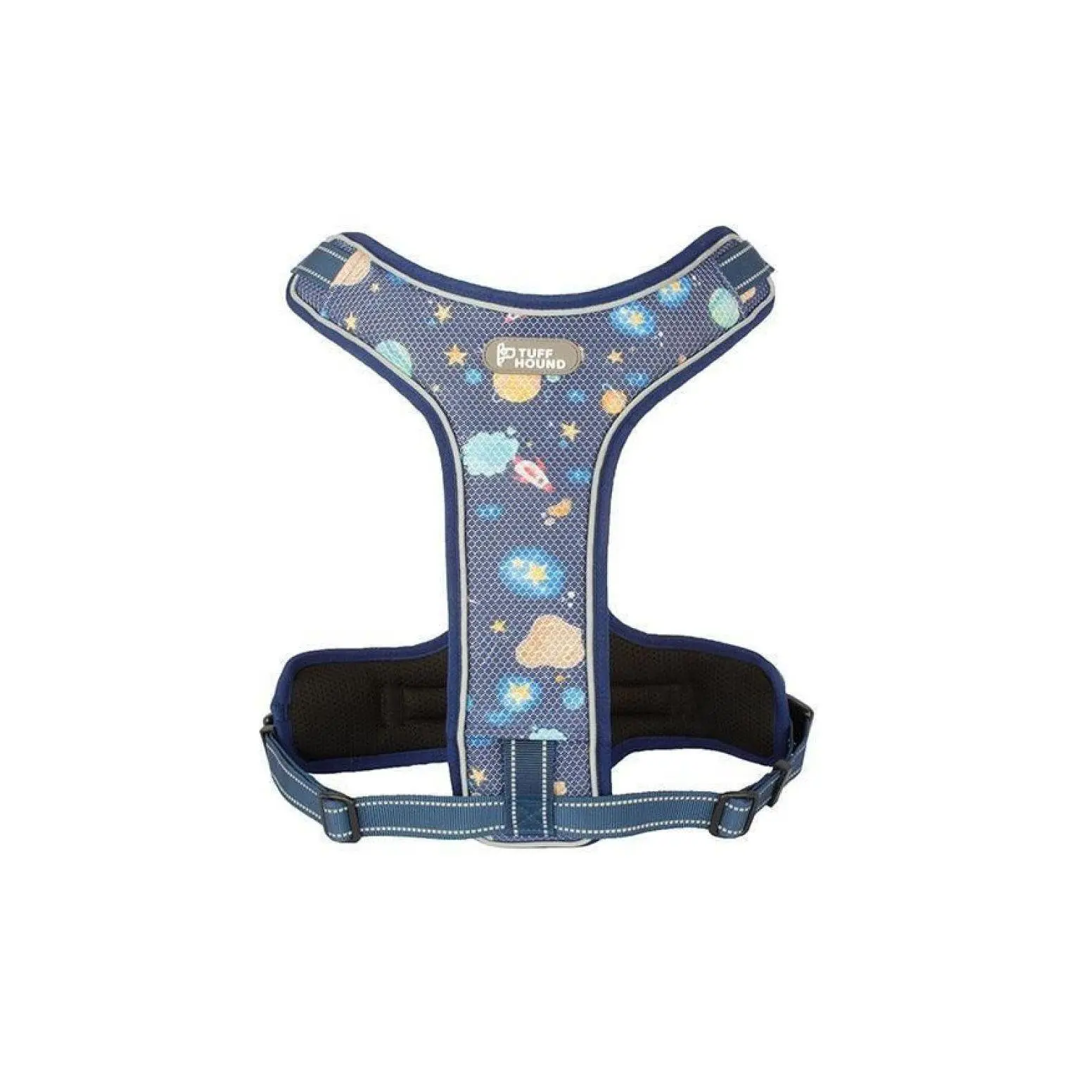 Dog Harness with Breathable Mesh Fabric, Anti-Pull & Escape-Proof Chest Strap, Adjustable Pet Vest with Traction Rope for Small/Medium Dogs