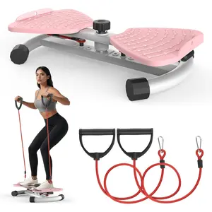 Ab Twister Board, Waist Twisting Machine for Exercise, Waist Trainer for Core Abs Exercise, Home Gym Workout Equipment for Women, Noiseless, 300 lbs Capacity