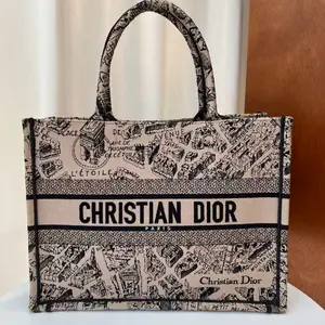 Pre-owned Canvas Tote Bags Christian Dior Tote Bag