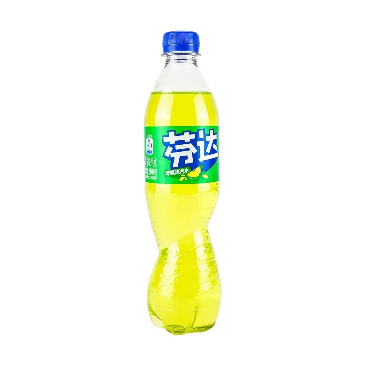 Fanta Green Apple Soda 500ml - Authentic China Mainland Version Carbonated Drink