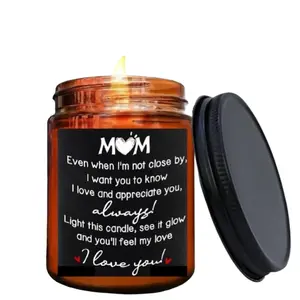LOVERY "Love You Mom" Candle - 9oz Lavender Scented Soy Wax Candle