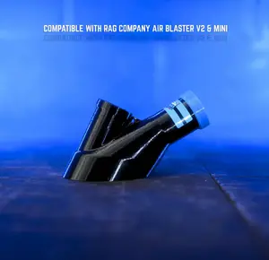 DETAIL DEMON Air+Vac Oval Attachment for the Rag Company Ultra Air Blaster Version 2 & Mini