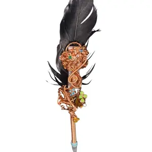 Custom Crystal feather  Fairy Journal Pen