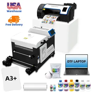 Lancelot M1630 PRO DTF Printer A3 DTF Printing Kit with Automatic Cleaning and Automatic Cutting Function+13" Automatic DTF Powder Shaker
