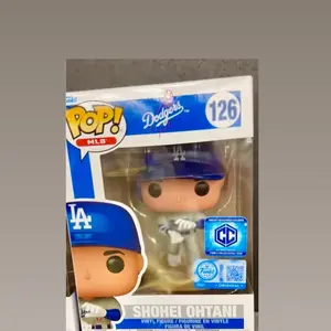 Funko Pop Vinyl Figure - Dodgers Ohtani chalice exclusive in person only, super limited sticker ed