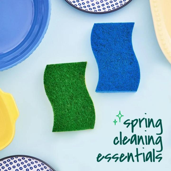 Scotch-Brite Heavy Duty Scrub Sponge, 6 Sponges Total