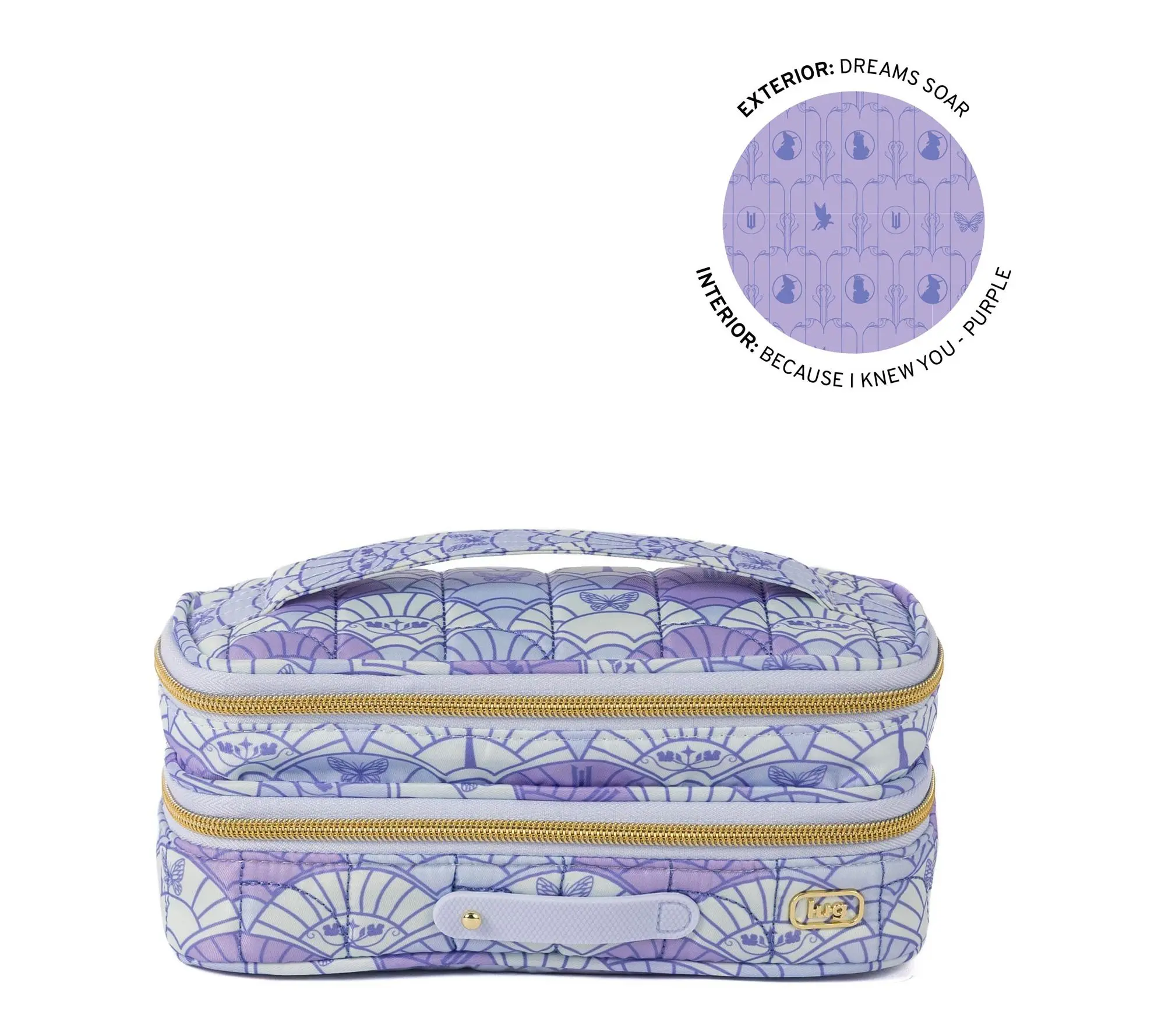 Wicked x Lug Double Decker Cosmetic Case