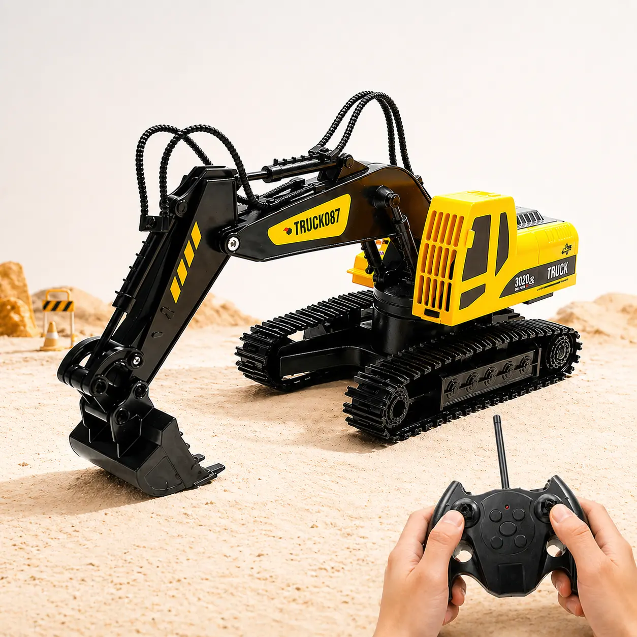 MEGA SHOVEL DOZER 4-Channel Radio Control