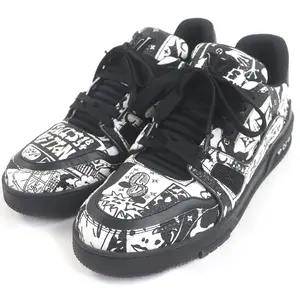 Pre-owned Louis Vuitton Others Small Leather Goods LV Trainer Line Sneakers