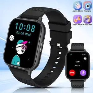 Kids Watch with HD Call Function, Music Player, Sedentary Reminder, Custom Wallpaper, Perfect Holiday Gift for Children