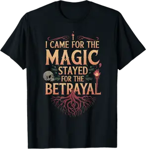 Dark Fantasy Mystical Creatures Horror Gothic Dark Magic T-Shirt - Alaishasmith Shop 60B0F9TKQZHY