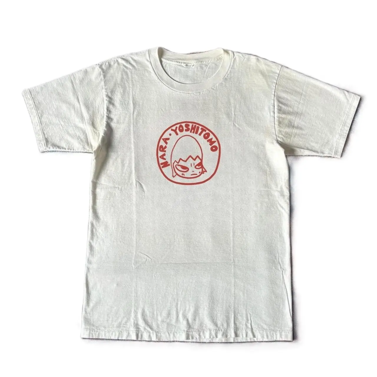 Yoshitomo Nara white cotton t-shirt