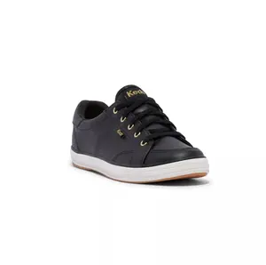 Keds Women's Leather Lace-Up Sneakers – Center III Casual Shoes for All-Day Comfort